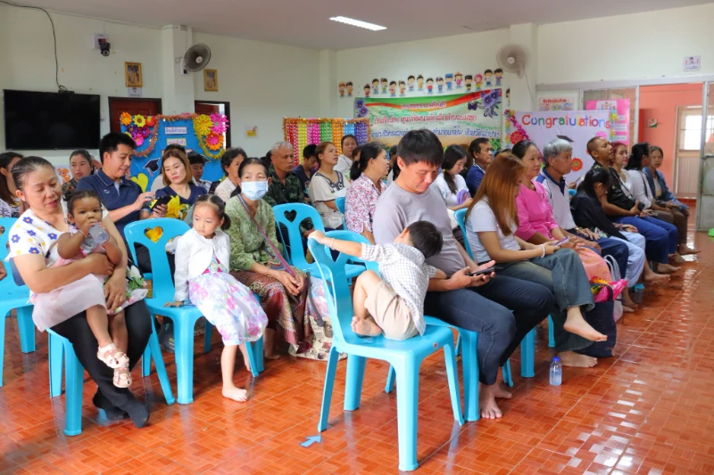 ศูนย์พัฒนาเด็กเล็กตำบลแม่สุก สังกัดองค์การบริหารส่วนตำบลแม่สุก ขอร่วมแสดงความยินดีกับบัณทิตน้อย ประจำปีการศึกษา พ.ศ.2567